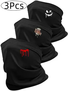 9Pcs-Unisex Breathable Multi-Functional Head Cover, Ice-Like Material, Ideal for Hiking and Cycling, Multiple Styles Available