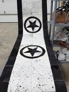 Genuine cowhide 6ft floor runner rug