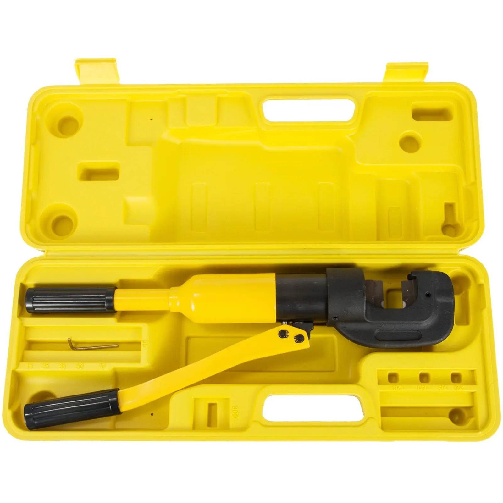 VEVOR Handheld Hydraulic Rebar Cutter RC-22 (1 x Hydraulic Cutter), 13Ton Concrete Construction Tool, Cuts 1/4"-7/8" (4mm-22mm) Steel Bolts/Furniture/Roll Cages, Portable with Storage Box for Transportation