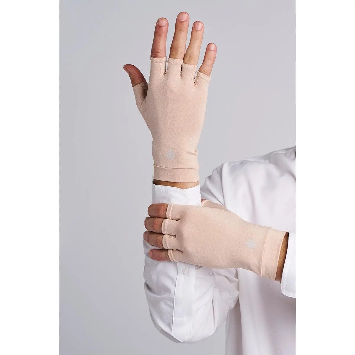 Ouray | Fingerless Gloves | Beige