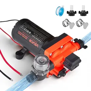 VEVOR Water Pressure Pump, 110V AC 5 GPM, 5 - Chamber On Demand Electric Diaphragm Water Transfer Pump, 60 PSI Max Pressure, Automatic Pressure Switch, for Home Kitchen Garden Irrigation Car WashingVEVOR Super Brand Day