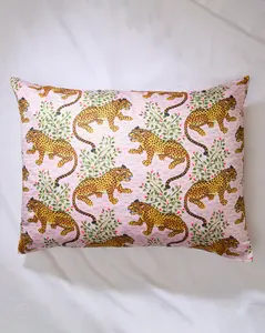 Bagheera - Eco Satin Pillowcase - Blush