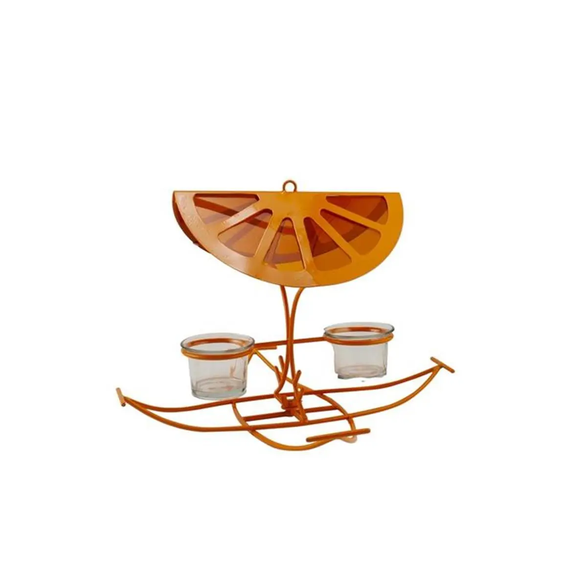 Panacea Audubon 4 Ports Oriole Metal Fruit & Nut Feeder
