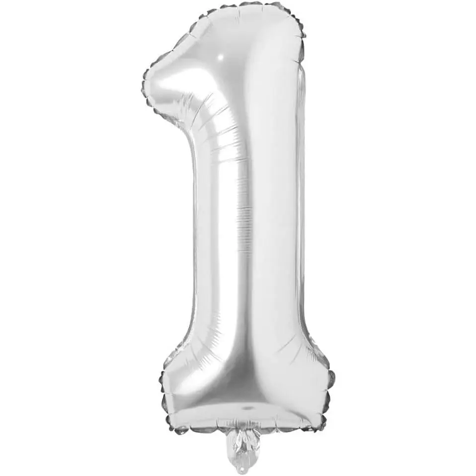 32 inch Letter Balloons  Alphabet Number Balloons Foil Mylar Party Wedding Bachelorette Birthday Bridal Shower Graduation Anniversary Celebration Decoration (32 INCH  1)