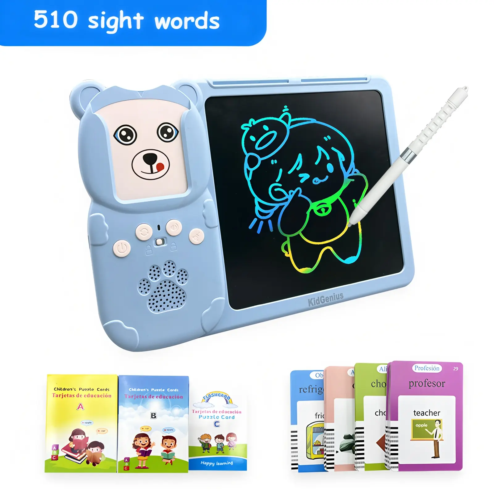 English & Spanish(Blue Pro)