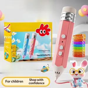 Kids' 3D Printing Pen: 3D drawing and sculpting pen – low-temperature safe touch design. An ideal birthday gift, a great choice for Mother's Day, and a perfect Father's Day gift. Suitable for DIY gift making.