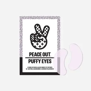 Peace Out Hydrating Puffy Eye Treatment, Fast-Acting Skincare Solution for Reducing Under-Eye Swelling, Beauty & Personal Care Essential