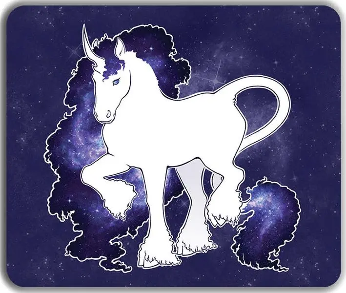 Galaxy Unicorn Mousepad
