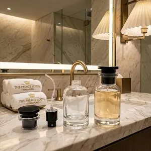 3PCS 30ml Perfume Bottle Spray High-end Glass Portable Travel High-end Perfume Bottle Empty Containers Versatile Dispenser Bottle