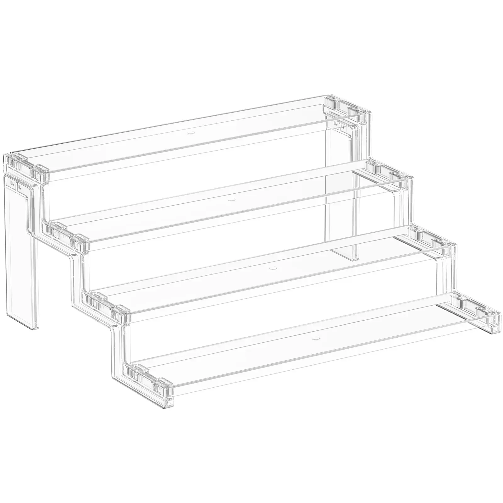 Lifewit Plastic Perfume Organizer Storage Rack - Perfumes for Women, Cologne Display Shelf for Men, Fragrance Collection Organizer for Bathroom Counter, Bedroom Dresser & Office Decor