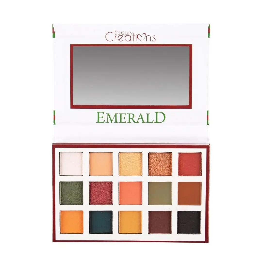 Beauty Creations - Emerald Shadow Palette - Makeup Eyeshadow