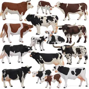 Solid Realistic Animal Model Set Farm Animal Toys