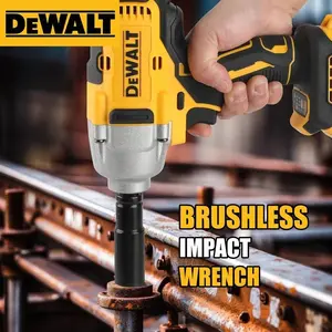 DEWALT DCF900 Kit 1/2In Brushless Cordless High Torque Impact Wrench With Hog Ring Anvil 20V Power Tools Battery Charger