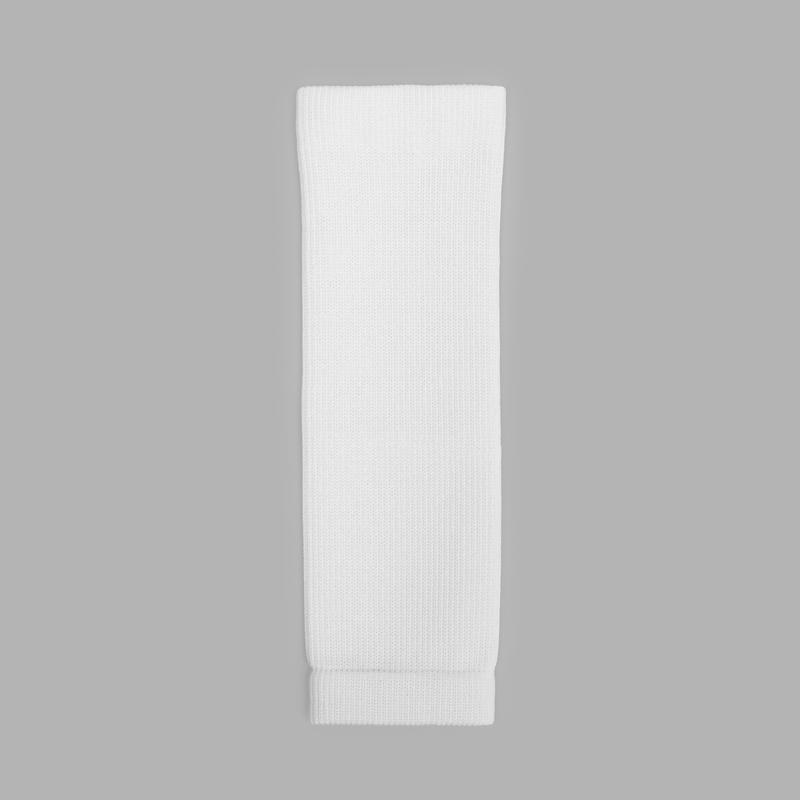 Basic White Seamless Forearm Sleeve - Comfortable Support & UV Protection for Men & Women - Lightweight Breathable Compression Sleeves for Sports Everyday Use