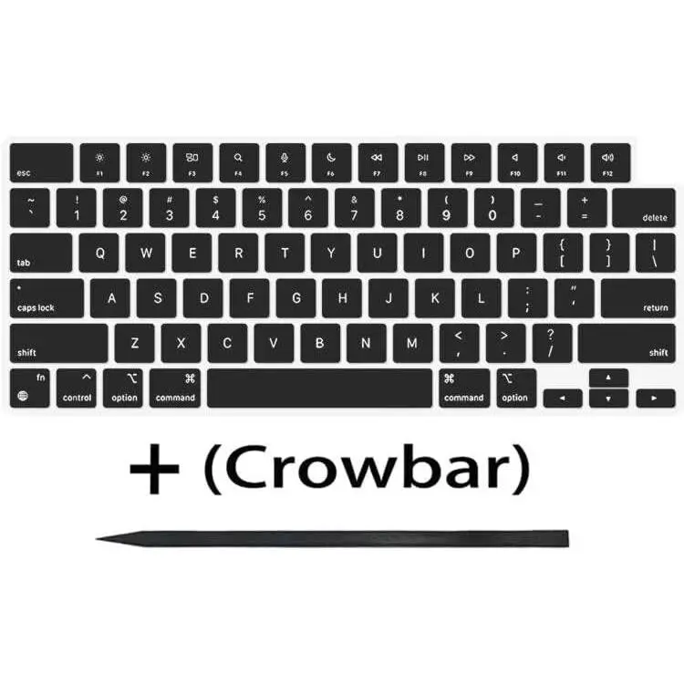 Replacement Keycaps  for MacBook Air M2 M3 Retina 13.6'' A2681 A3113, MacBook Pro 14 16'' M2 M3 Pro A2779 A2780 A2918 A2992 A2991, MacBook Air M2 M3 15'' A2941 A3114 2022-2024 Year Black