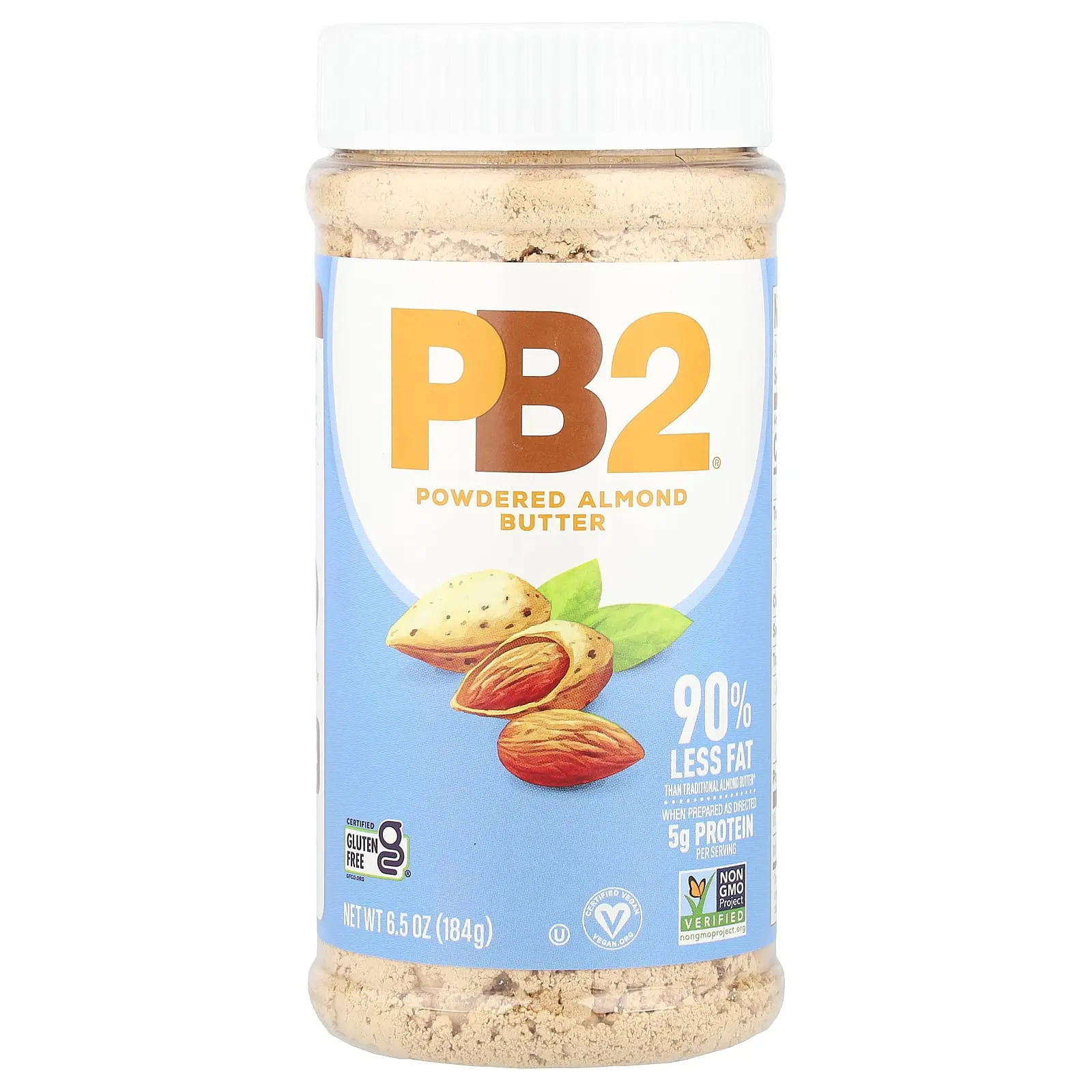 PB2 Foods Powdered Almond Butter, 6.5 oz (184 g)