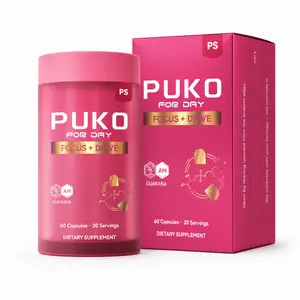 PUKO Focus Complex 2 Active Daily Focus Supplement 60 Capsules