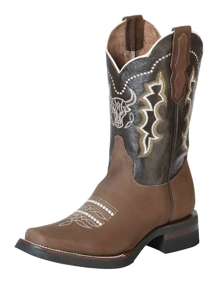 El General Rodeo Boot - Nubuck Camel 51113