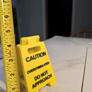 caution overstimulated