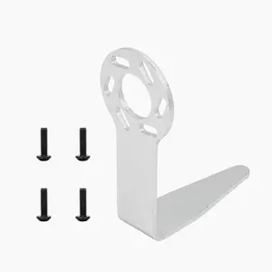 Rafter Hook889661M Lightweight Aluminum Tool Hanger for Metabo HPT and Hitachi Nail Guns, Adjustable Distance 1.5" to 1.9" from Screw Hole to Center