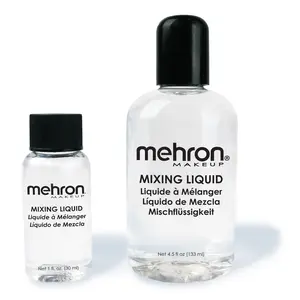 Mehron Professional Mixing Liquid for Loose Pigments and Glitter