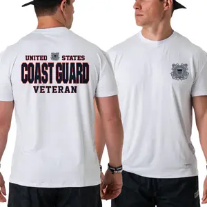 U.S. Coast Guard Veteran T-Shirt – Military Patriotic Tee, Soft Cotton Blend Shirt, US Armed Forces Apparel for Men & Women, Veteran Gift