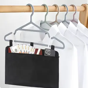 Hidden Closet Hanging Bag, Concealed Wallet for Money, Ids, Tickets, Watches, Secure Storage for Valuable Items, Multiple Hidden Compartments