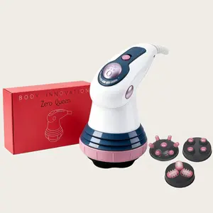 【Women's SAP Exclusive Massager】Portable Handheld Body Sculpting Massager with 3 Interchangeable Heads - Deep Tissue Cellulite Massager for Adults, Muscle Tension Relief, Better Sleep, Gentle Lymphatic Care, Home Spa Beauty Device | Easy to use Daily