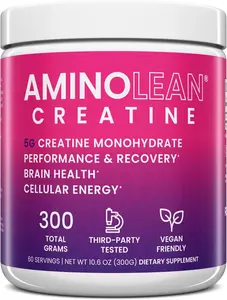 Micronized Creatine Monohydrate Powder 300g – Muscle Toning, Energy, Mood & Brain Support – Unflavored Supplement for Men & Women