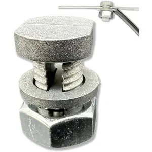 Split Bolt Connector Ideal for Fence Clamp and Electric Fence Wire Electric Fence Accessories