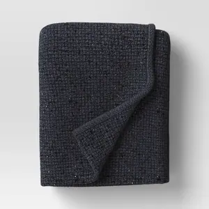 Marled Knit Throw - Threshold Marled Knit Throw - Threshold