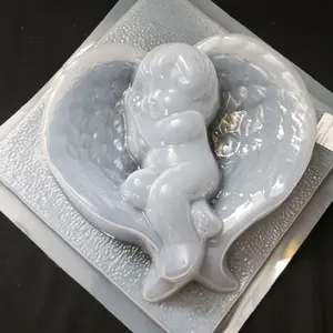 Baby with Angel Wings Plastic Mold