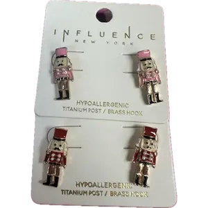 Nutcracker Stud Earrings