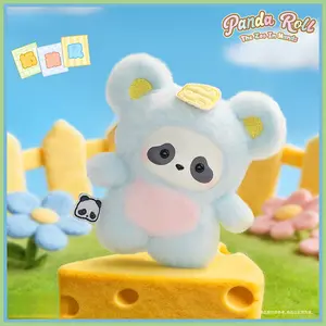 Panda Roll The Zoo In Hands Series Plush toy blind box, Keychain Kawaii Creative Gift Room Decor Desktop Decoration Gift for Birthday Party