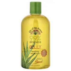 Lily of the Desert 99% Aloe Vera Gelly - 12 oz (342 g) Beauty & Personal Care Bath Body Care Soothing Skin Moisturizer