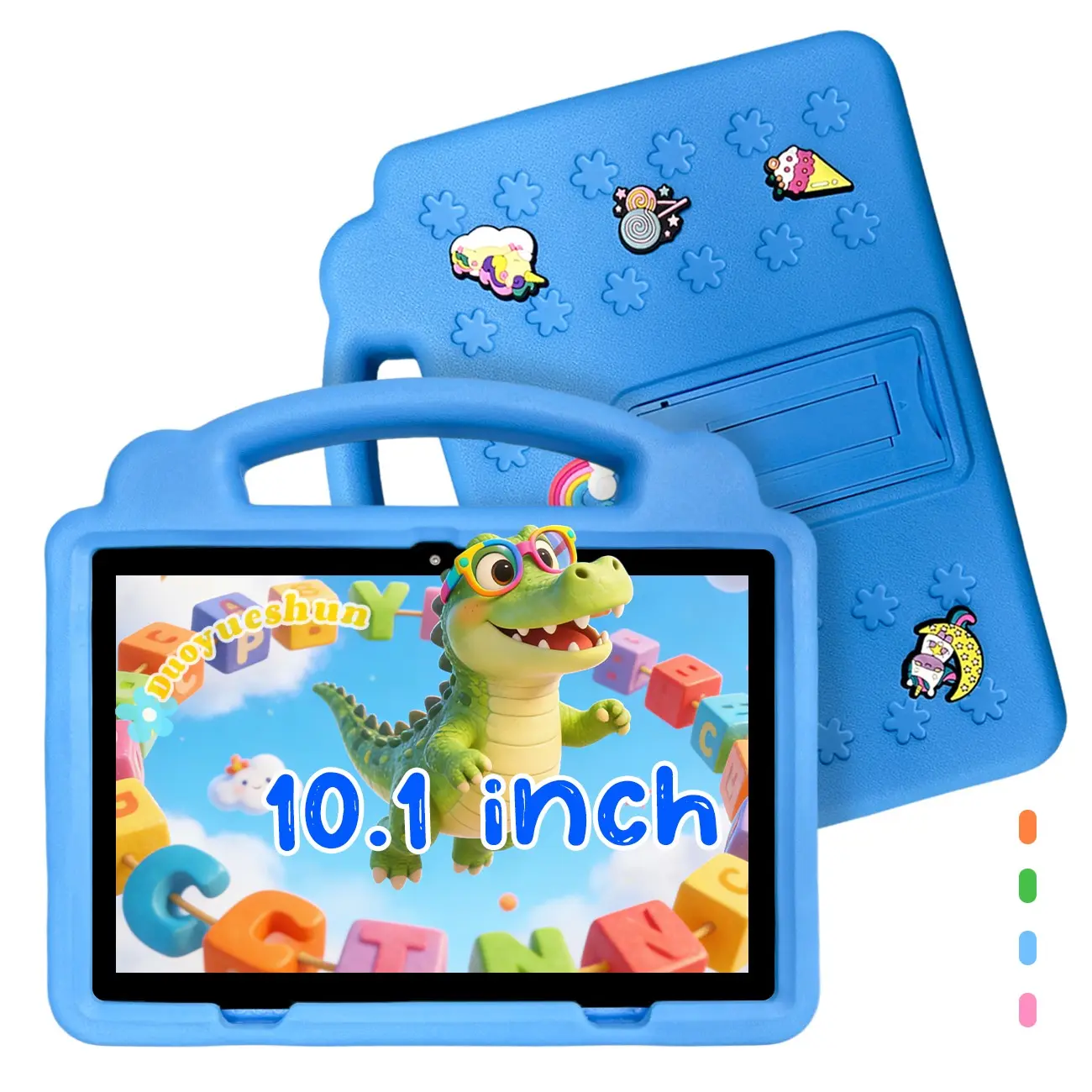 Spring New Gift 10.1 Inch Kids Learning Tablet PC, Touchscreen Android Tablet, Smart Study Entertainment, Eye-Care Screen, Dual Cameras, Bluetooth-compatible, Parental Control, Watch animated movies, support online classes and games