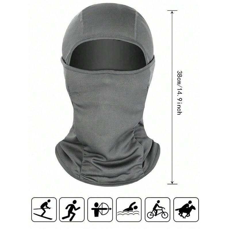 Ski Mask Balaclava Full Face Mask For Men Women,  Windproof Balaclava Sun Protection Breathable Face Cover  Shiesty Mask, UV Protector Ski Scarf For Men/Women/Labour Gray