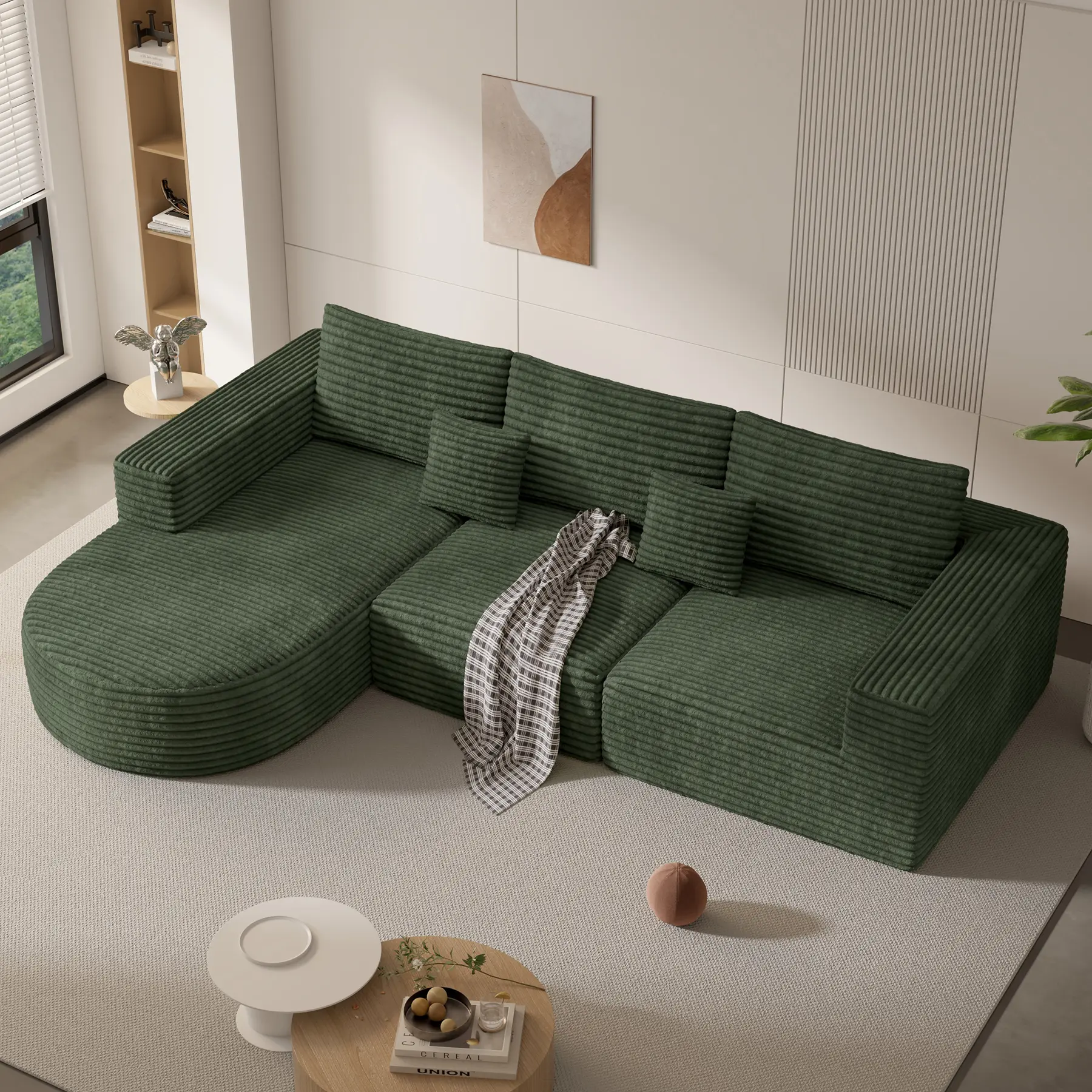 Green Left Facing