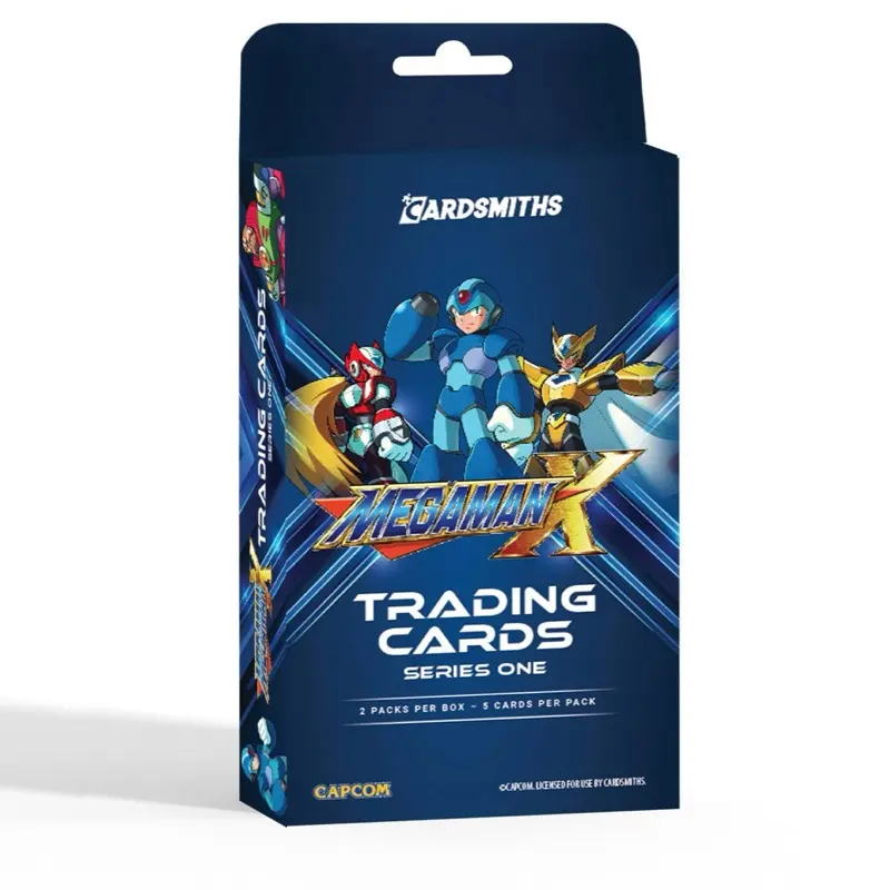 Cardsmiths Mega Man X Trading Cards Series One - 2 Packs Per Box with 5 Cards Per Pack Officially Licensed by Capcom