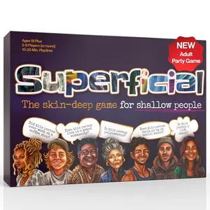 Inspiration Play Superficial Adult Party Game - The Skin-Deep Game for The Shallow People