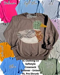 OG Duck Faux Patchwork Pullover