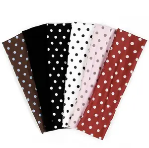 6PCS Polka Dot Headbands for Women Trendy Women Hair Accessories: Cute Head Bands for Women's Hair Fashion Hairbands