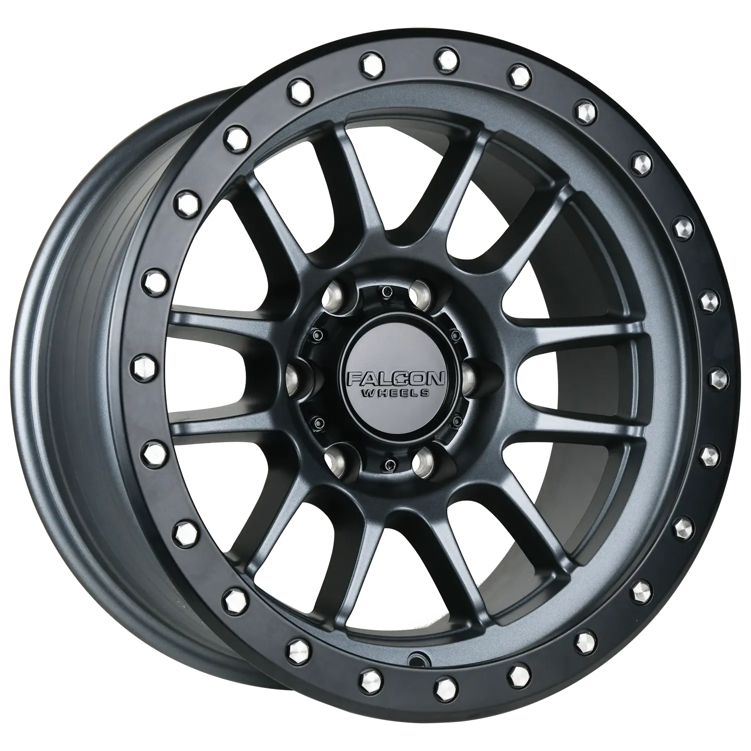 T7 - Matte Gunmetal 17x9 T7 - Matte Gunmetal 17x9