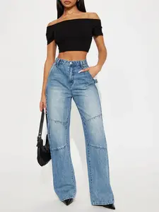 East Coast Straight Leg Jeans - Medium Wash