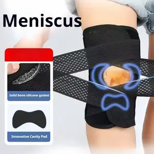 Professional with Side Stabilizers, Breathable Adjustable Compression Knee Support, Woven Fabric, Ideal for Sports & Daily Use, Sports Knee Brace