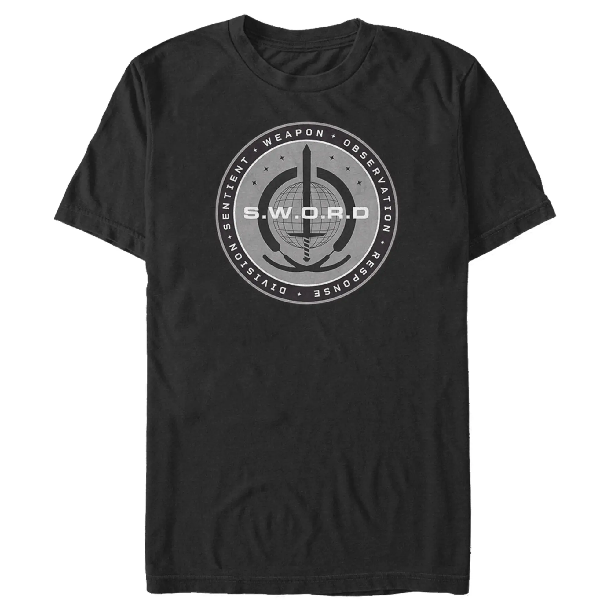 Men's Marvel WandaVision S.W.O.R.D Large Logo T-Shirt