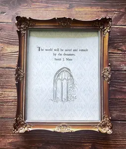 [Bookish Wall Art_SALES UPTO 50%_unframed poster] Throne of Glass Sarah J. Maas Vintage Wall Art