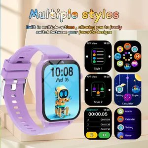 Teen Smart Sports Watch - Step Counter, Countdown Timer, Calculator, Stopwatch, Flashlight, HD Camera, One-Touch Photography - Ideal Gift for School Boys and Girls, Athletes, Running, Jump Rope, Football - Teen Smartwatch