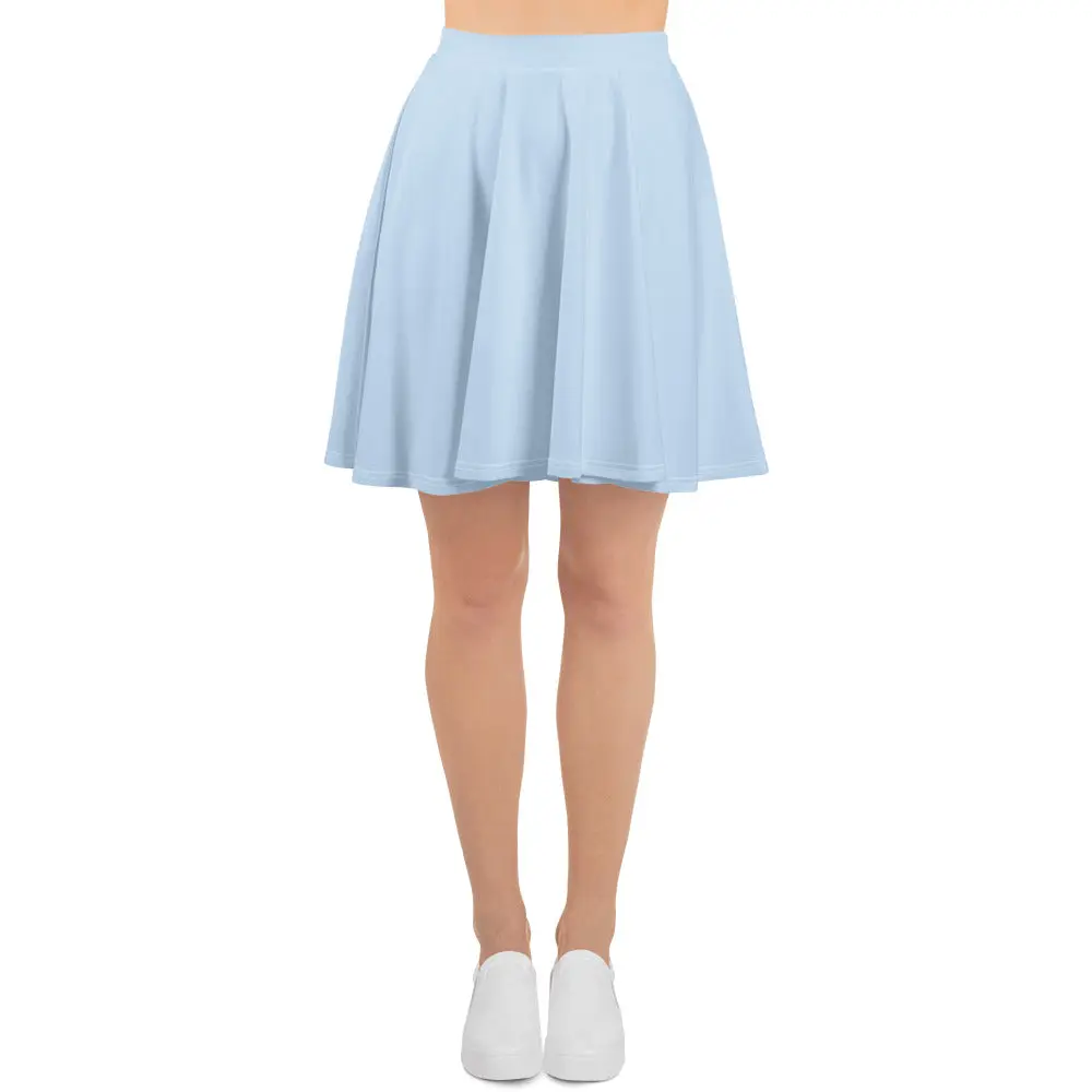 Icy Blue Skater Skirt