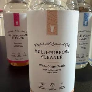 Pink Zebra Multi Purpose Cleaning Solutions. Bottles are 16fl oz. They do come w a spray head. All brand new.